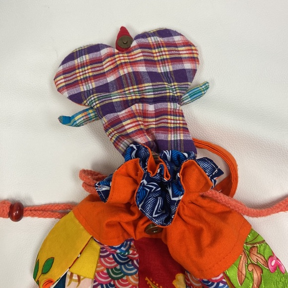 OWL BACKPACK unisex, Kids Toddler Accessories, Bag, Patchwork, Handmade bag - Picture 4 of 9